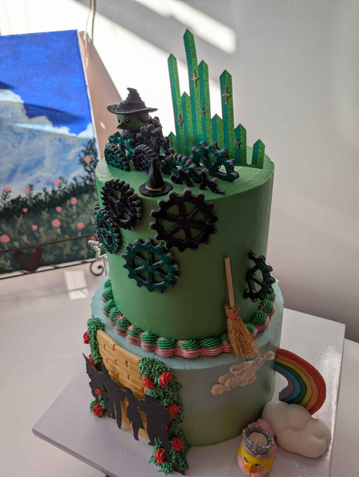 Wicked Tier Cake