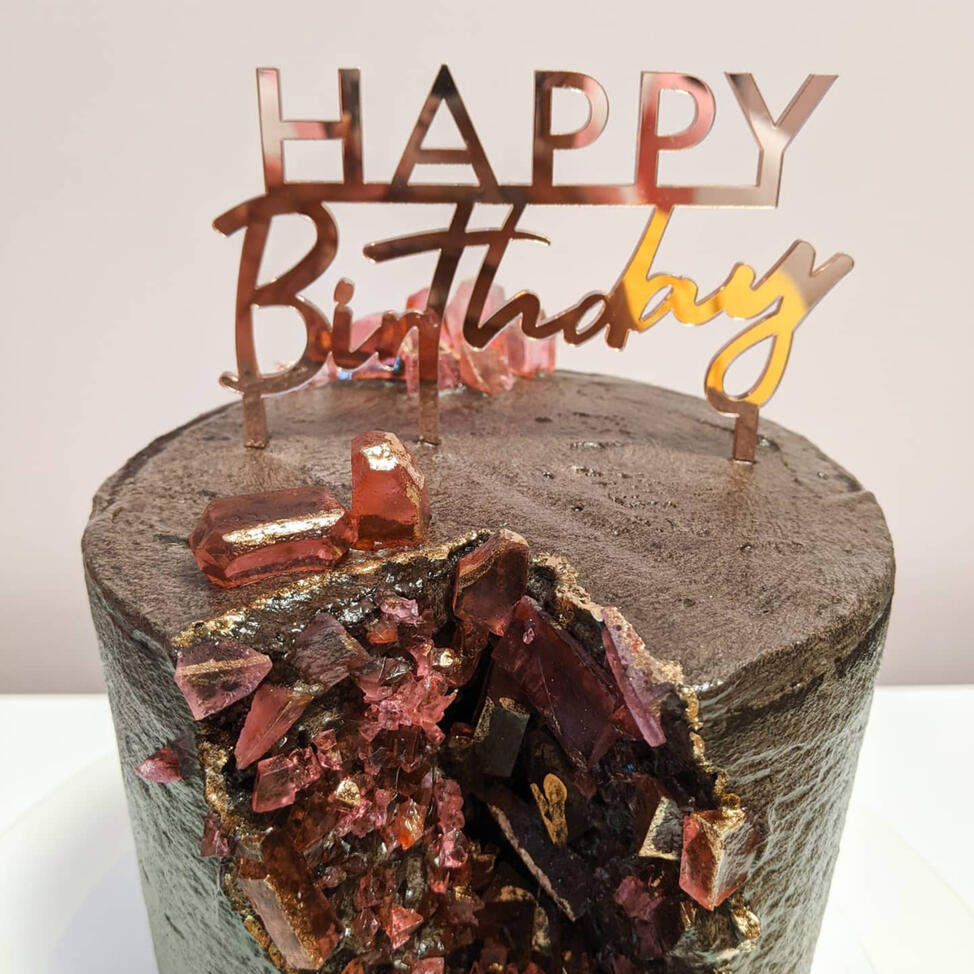 Geode Cake (pt2) Geode Cake (pt2)